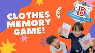 Clothes Memory Game Thumbnail